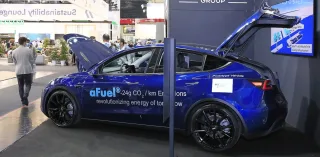 The first Tesla with a gasoline engine in history has been presented