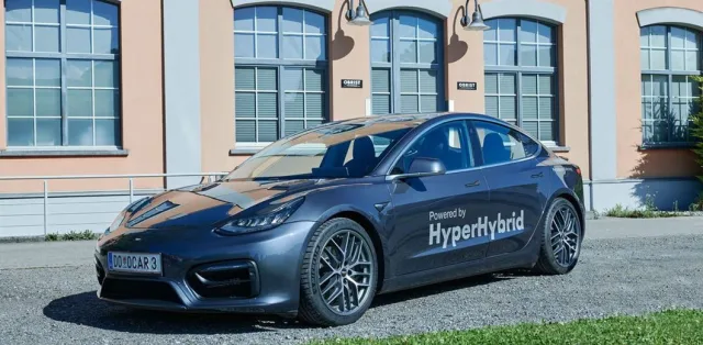 Austrians have launched production of Tesla with a gasoline engine