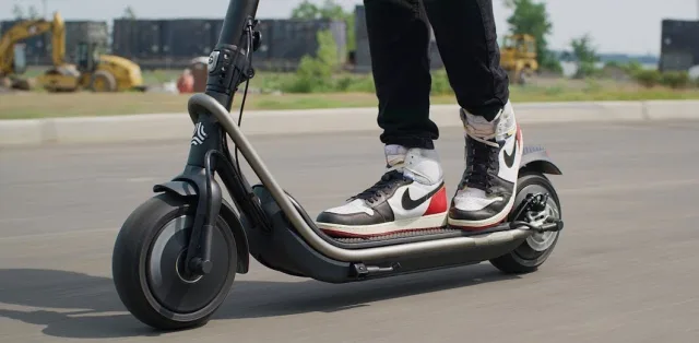 Scooter drivers in Ukraine have been equated to motorists