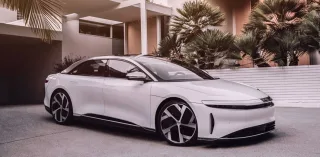 In the US, production of a Tesla Model S rival with a range of 837 km has started