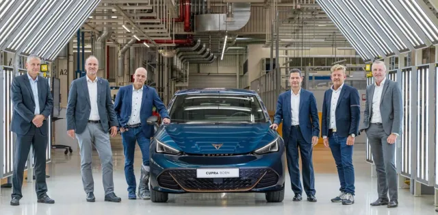 SEAT's first mass-produced electric vehicle has gone into production