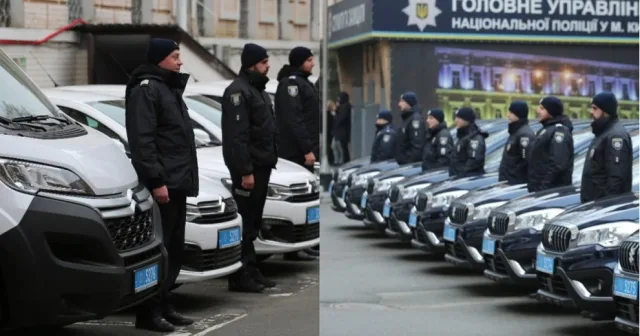 Under the Christmas tree: the police received new cars