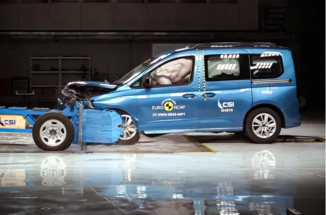 The new VW Caddy turned out to be the safest not only among commercial vehicles