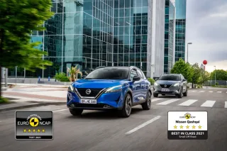 New Nissan Qashqai received the Euro NCAP Best in Class award