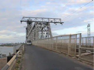 Due to a missile strike, the bridge in Odesa's Zatoka is closed