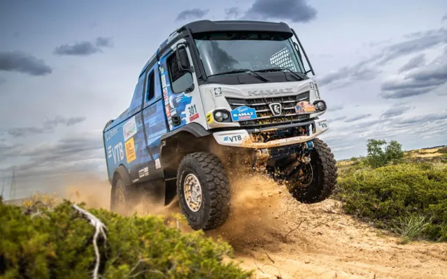 The KAMAZ racing team, out of desperation, is selling off its trucks