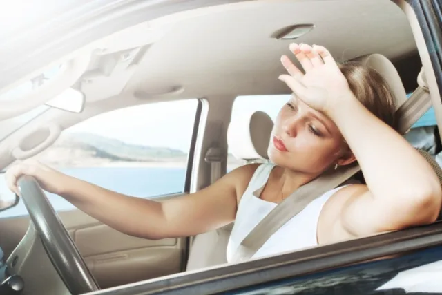 How does hot weather affect a car?