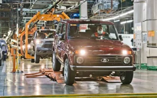 Виробництво авто в росії впало на 89%
