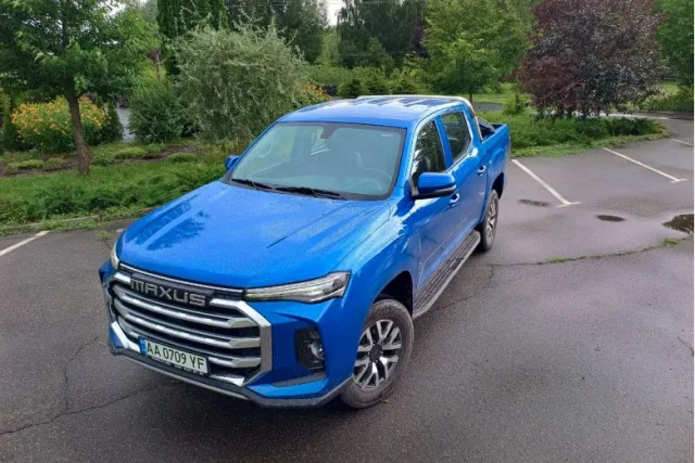The new electric pickup Maxus T90 has officially debuted in Ukraine
