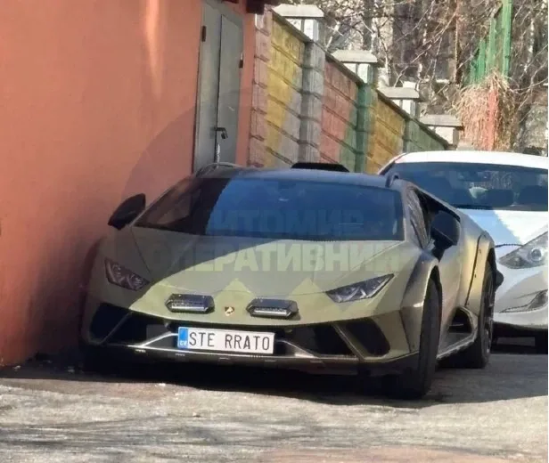В Украине заметили суперкар Lamborghini для бездорожья стоимостью $300 тысяч