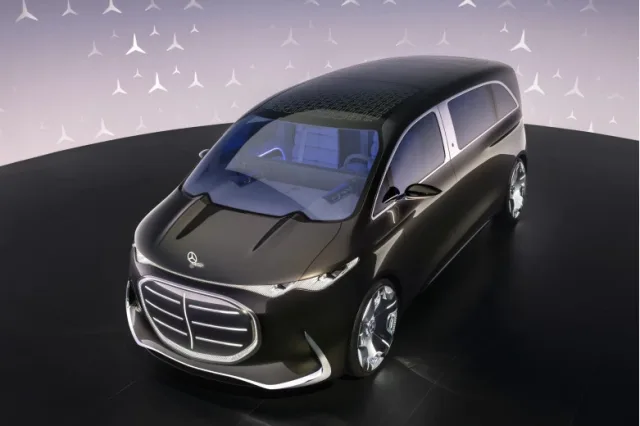 Mercedes-Benz has shown what the business van V-Class of the future will look like