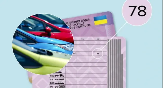 Отметка 78 в правах: что означает этот код в водительском удостоверении