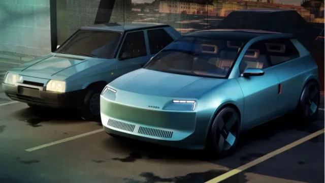 Skoda Favorit returns as a futuristic electric car