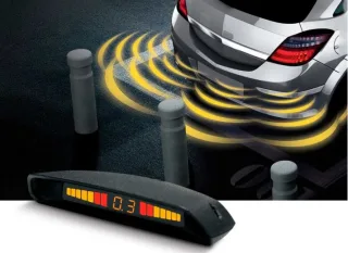 What is a parking sensor in a car and how does it work?
