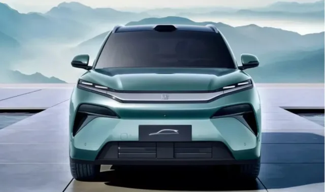 BYD is preparing to debut a seven-seat hybrid crossover