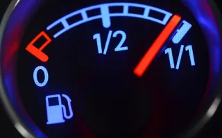 Fuel consumption per 100 km passenger car