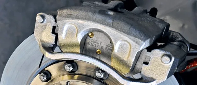 What is a brake caliper on a car?
