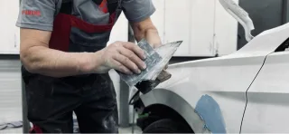 How to paint a bumper at home?