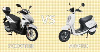 Мопед vs скутер: сравнение скорости, разгона и динамики