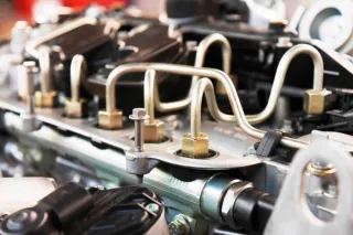 What is the role of valves in a car?
