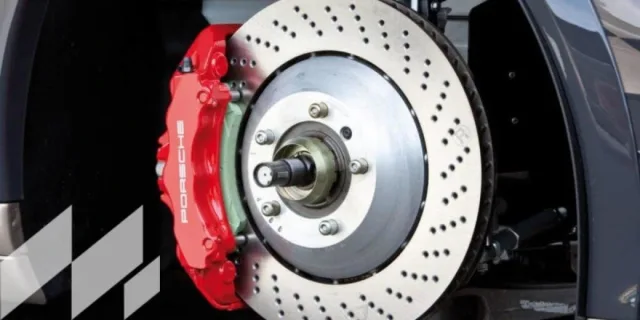 How does the brake force distributor of a car work?