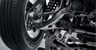 What is a car suspension arm and what is it responsible for?
