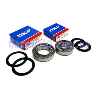 How to remove a crankshaft bearing without a puller?