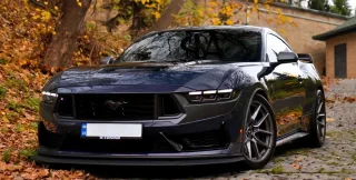 A new Ford Mustang Dark Horse with 500 horsepower has been brought to Ukraine (photo)