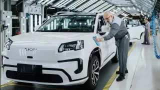 Production of Chinese electric cars launched for the first time in the European Union