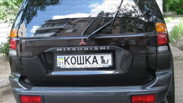 Индивидуальные номерные знаки
