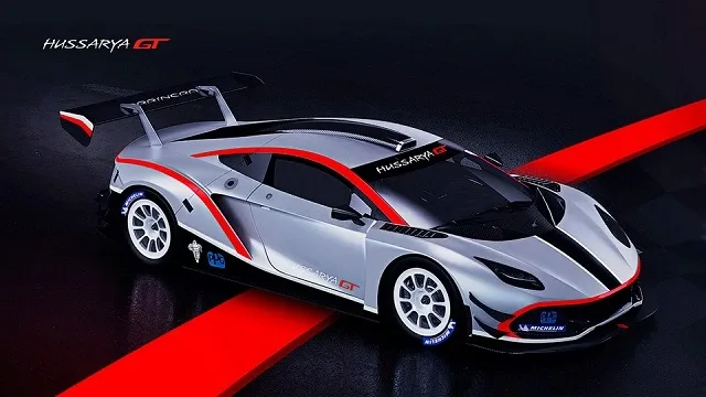 Arrinera Hussarya GT. This model, like the road version, is named after the winged hussars — the elite cavalry of the Polish-Lithuanian Commonwealth. The first prototype of the