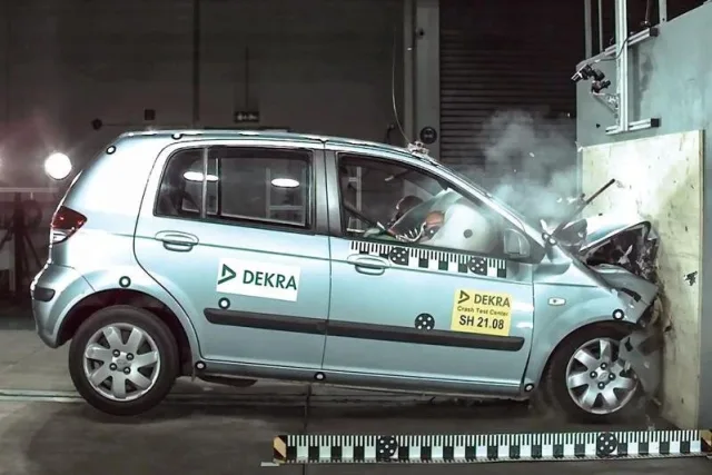 Hyundai Getz crash test