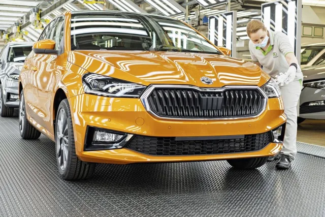 Виробництво Skoda Fabia IV