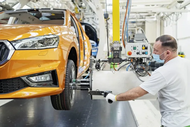 Škoda Fabia виробництво