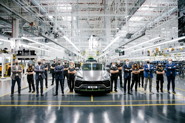 15-thousandth Lamborghini Urus