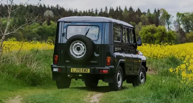 Electric version of the UAZ Hunter SUV