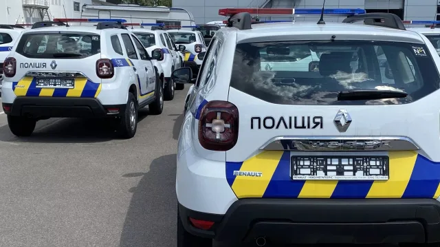 Рено Дастер в Украине для Нацполиции