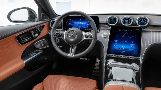 Interior of the Mercedes-Benz C-Class All-Terrain