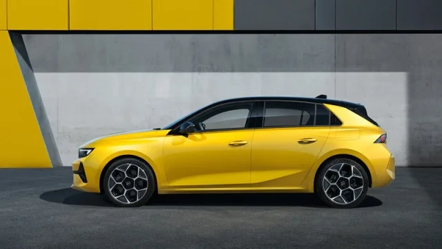 Design of Opel Astra L