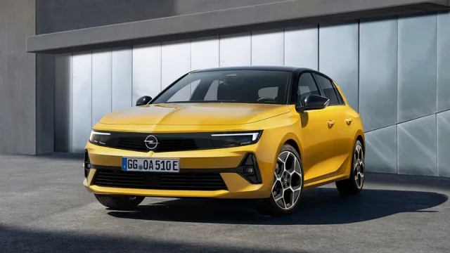 Design of Opel Astra L