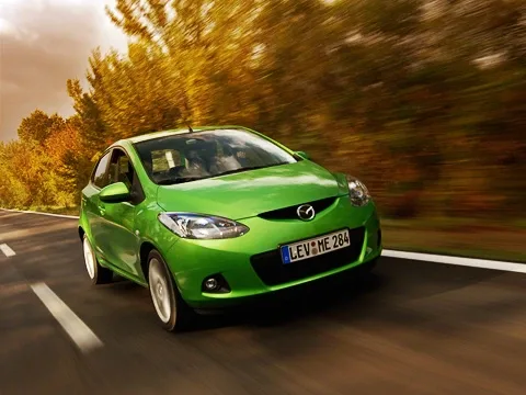 Passenger car. Getting acquainted with the new Mazda2 and finding out interesting details