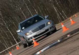 In good shape. We do fitness in a Mercedes C-Class
