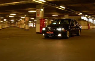 Antidepressant. Volvo S80 as a sedative in the metropolis mode