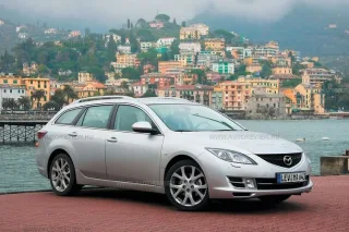 Karakuri effect. Mazda 6 - hatchback and wagon