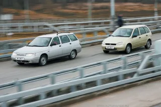 VDNKh. Lada Kalina vs Lada 111
