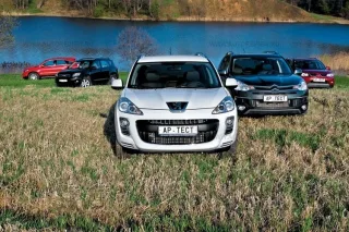 Атака клонів. Citroen C-Crosser, Honde CR-V, Mitsubishi Outlander XL, Peugeot 4007 і Toyota RAV4