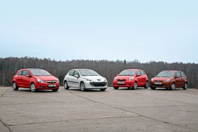 Хто кого з'їсть? Ford Fiesta, Opel Corsa, Peugeot 207 і Toyota Yaris
