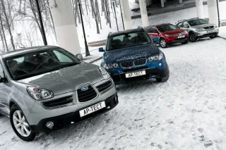 Five reasons. BMW X3, Lexus RX 350, Nissan Murano and Subaru Tribeca