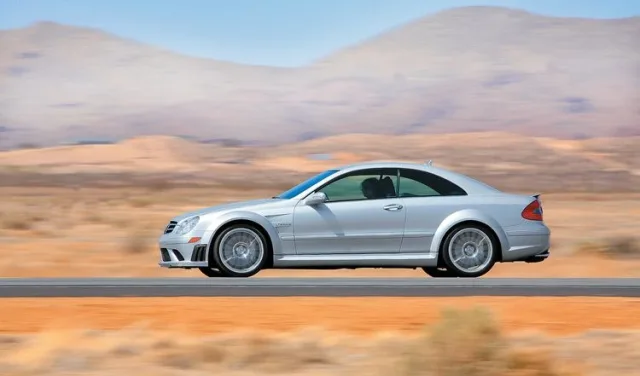 Надежда. К 40-летию AMG - Mercedes-Benz CLK 63 AMG Black Series