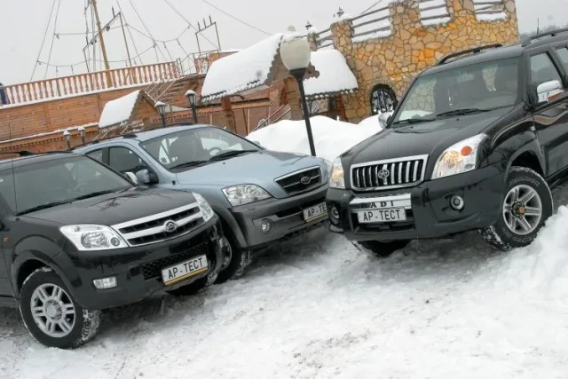 Обман зору. Dadi Shuttle, Great Wall Hover, KIA Sorento